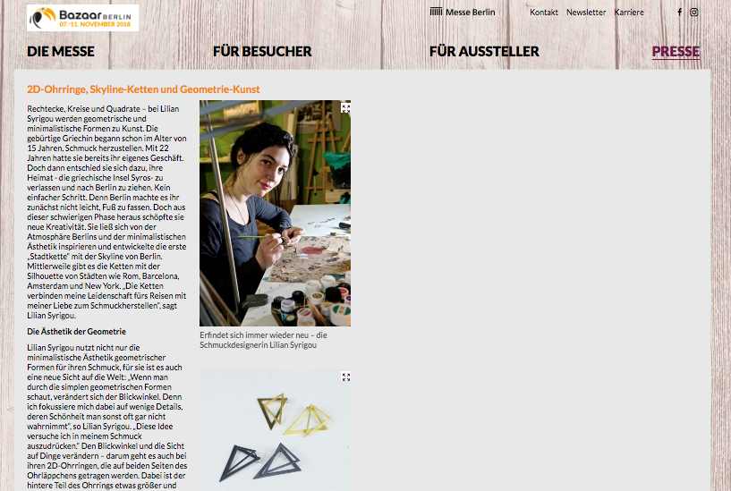 Thank you Bazaar Berlin!