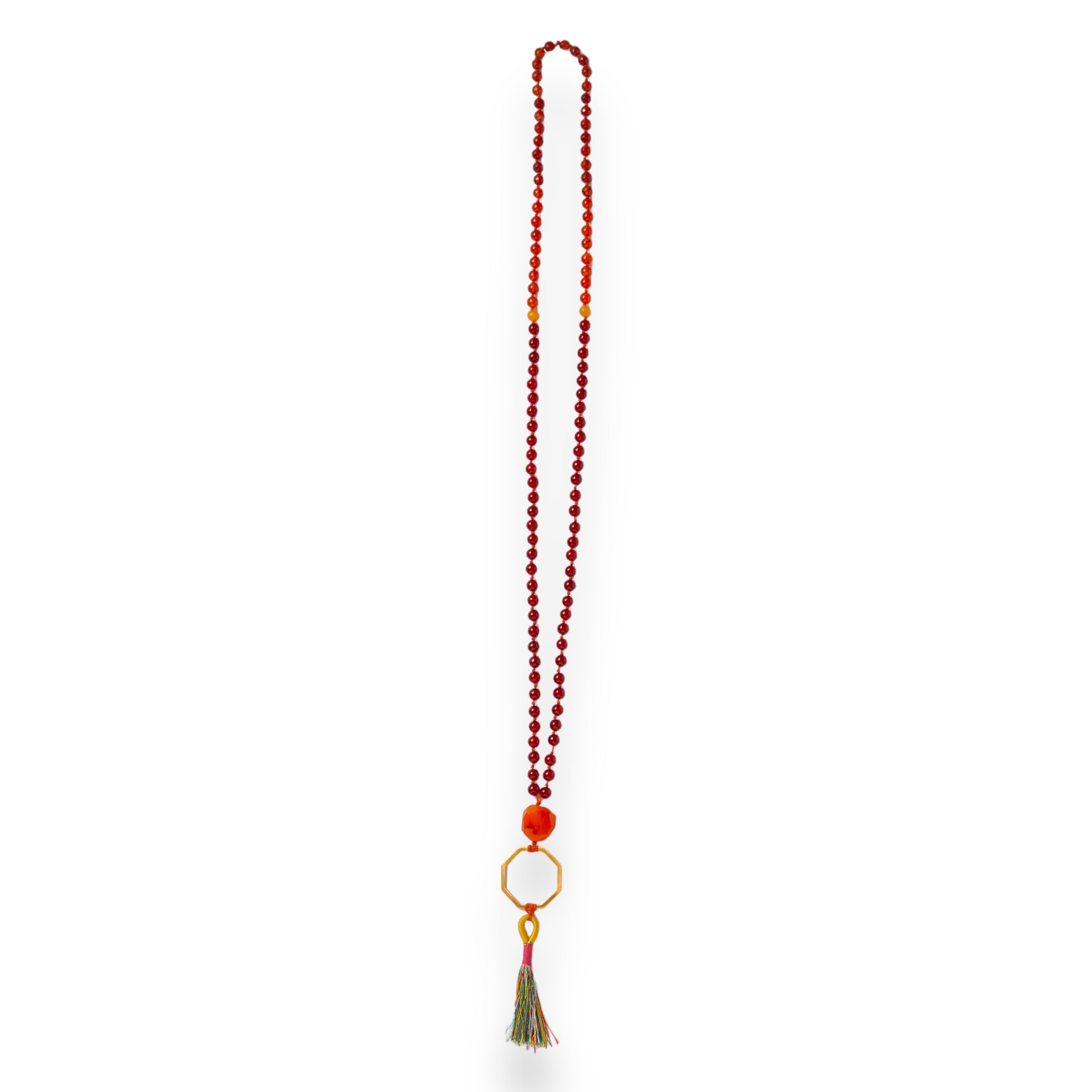 Sunset Glow Mala Necklace