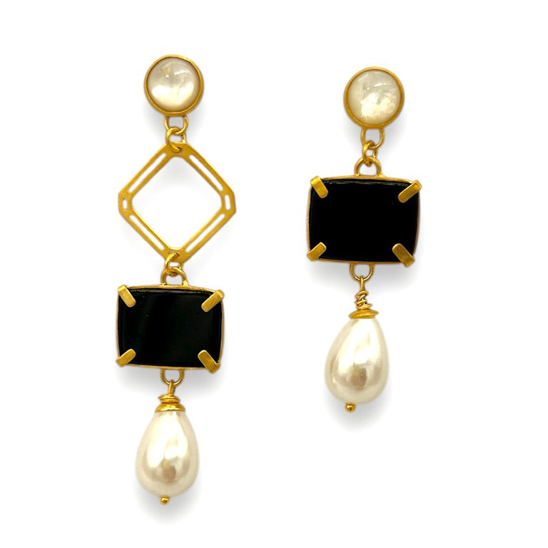 Golden Dusk Earrings