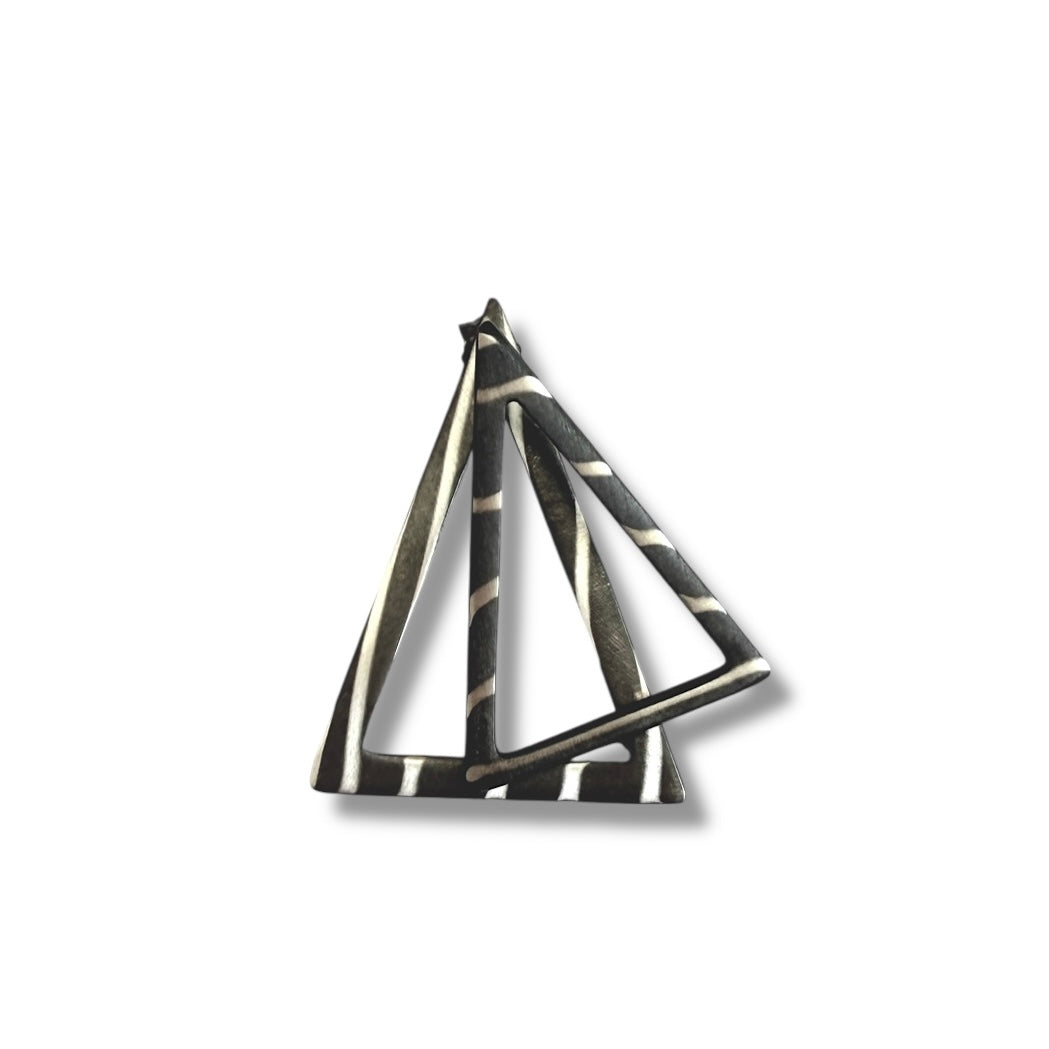 Single Mountain ear jacket earring