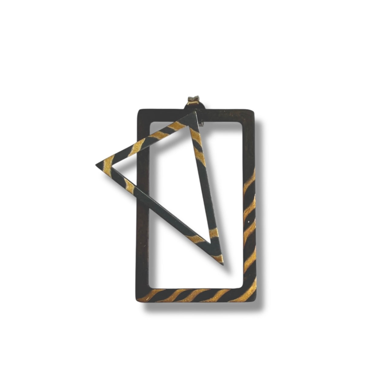 Single Brass Mix & Match Ear Jacket Earring