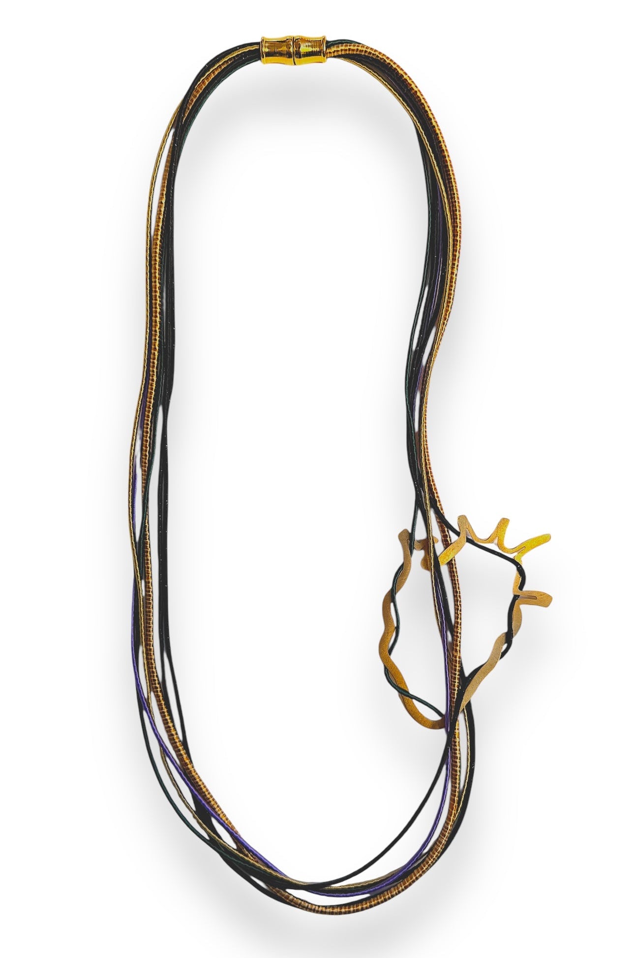 Anatomical Heart Multi Bib Necklace