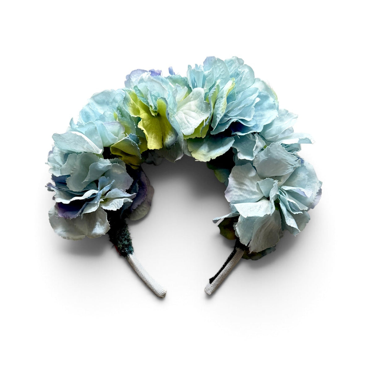 Blue Hydrangea Headband