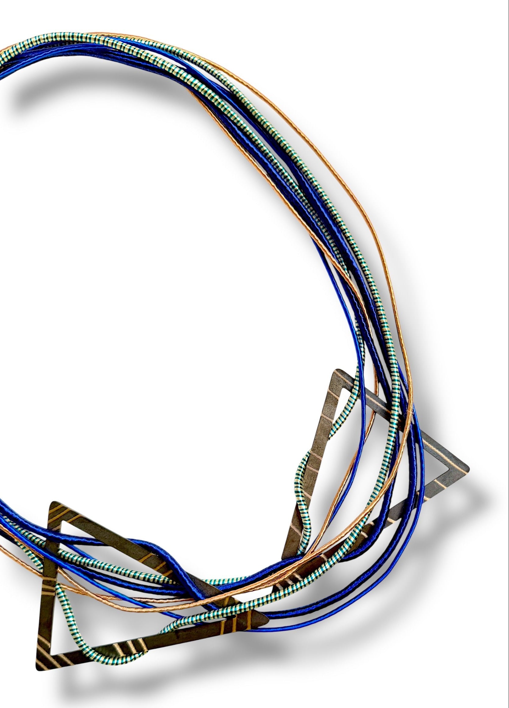 Midnight Blue Bib Necklace