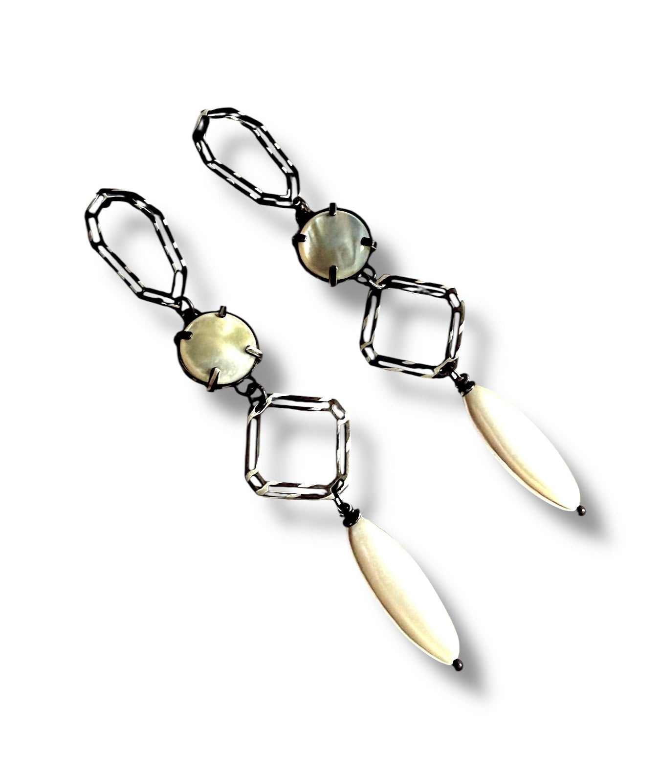 Moonlight Duo Noir Earrings