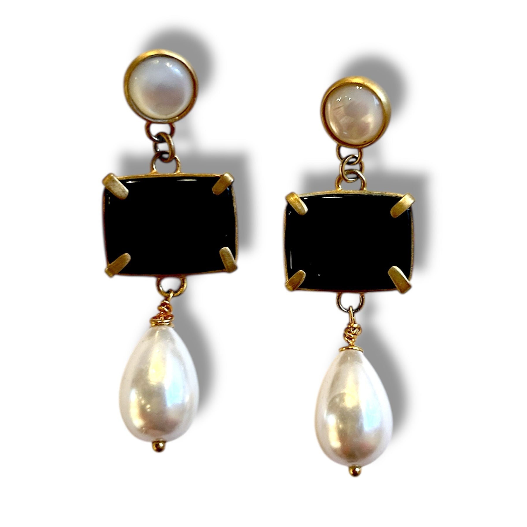 Golden Dusk Earrings
