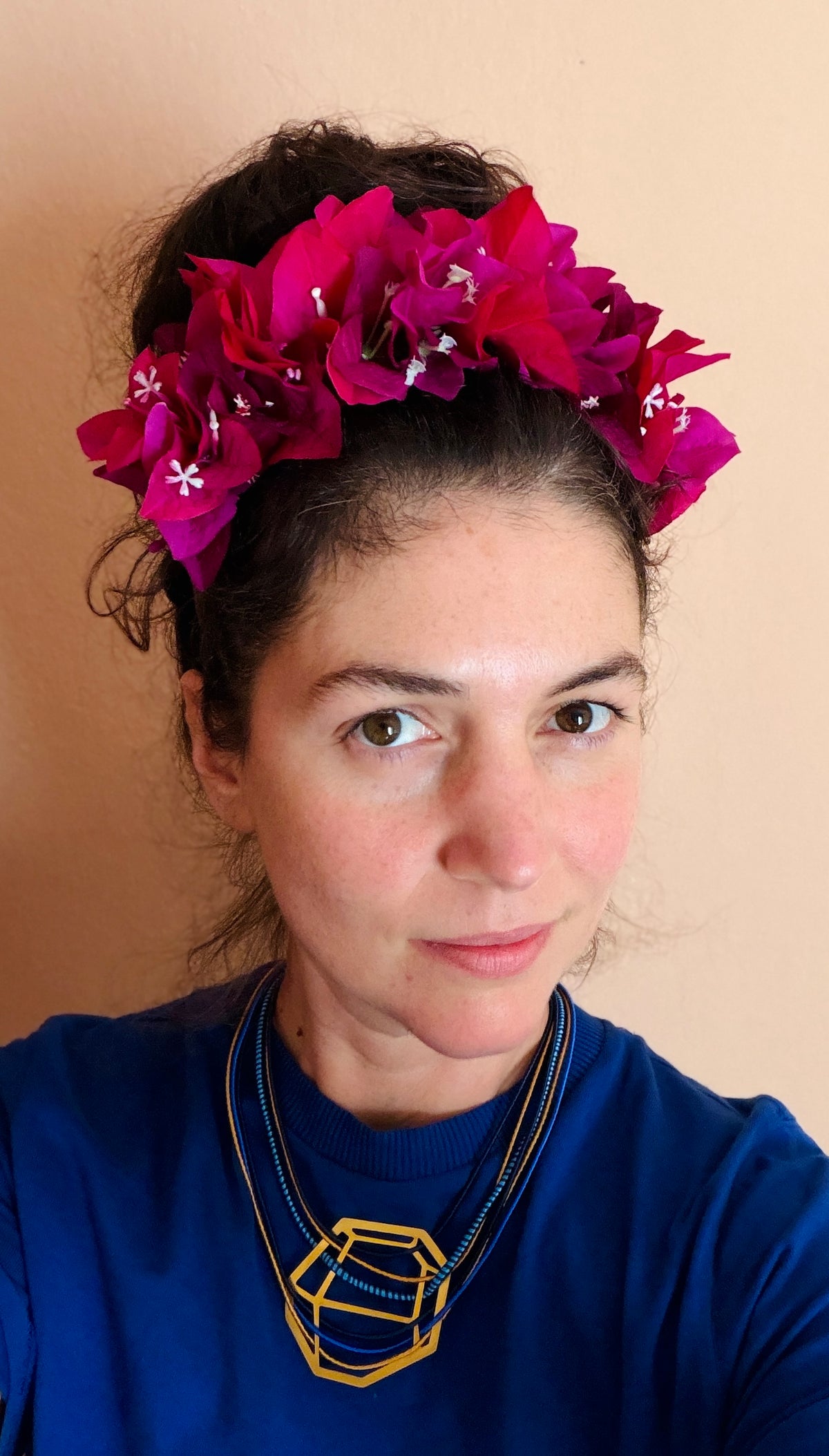 Magenda Bougainvillea Headband