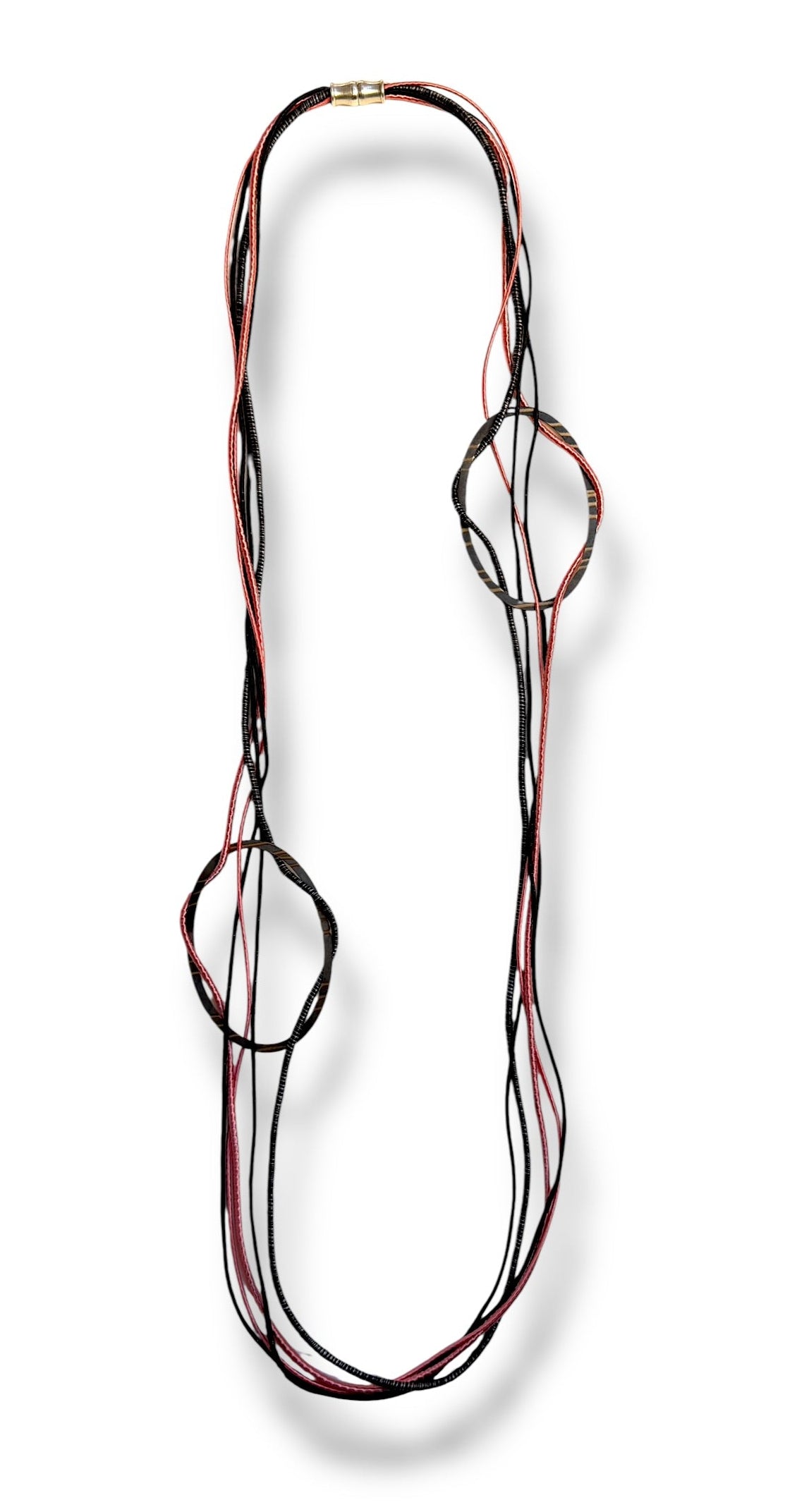 Pink Double Bib Necklace