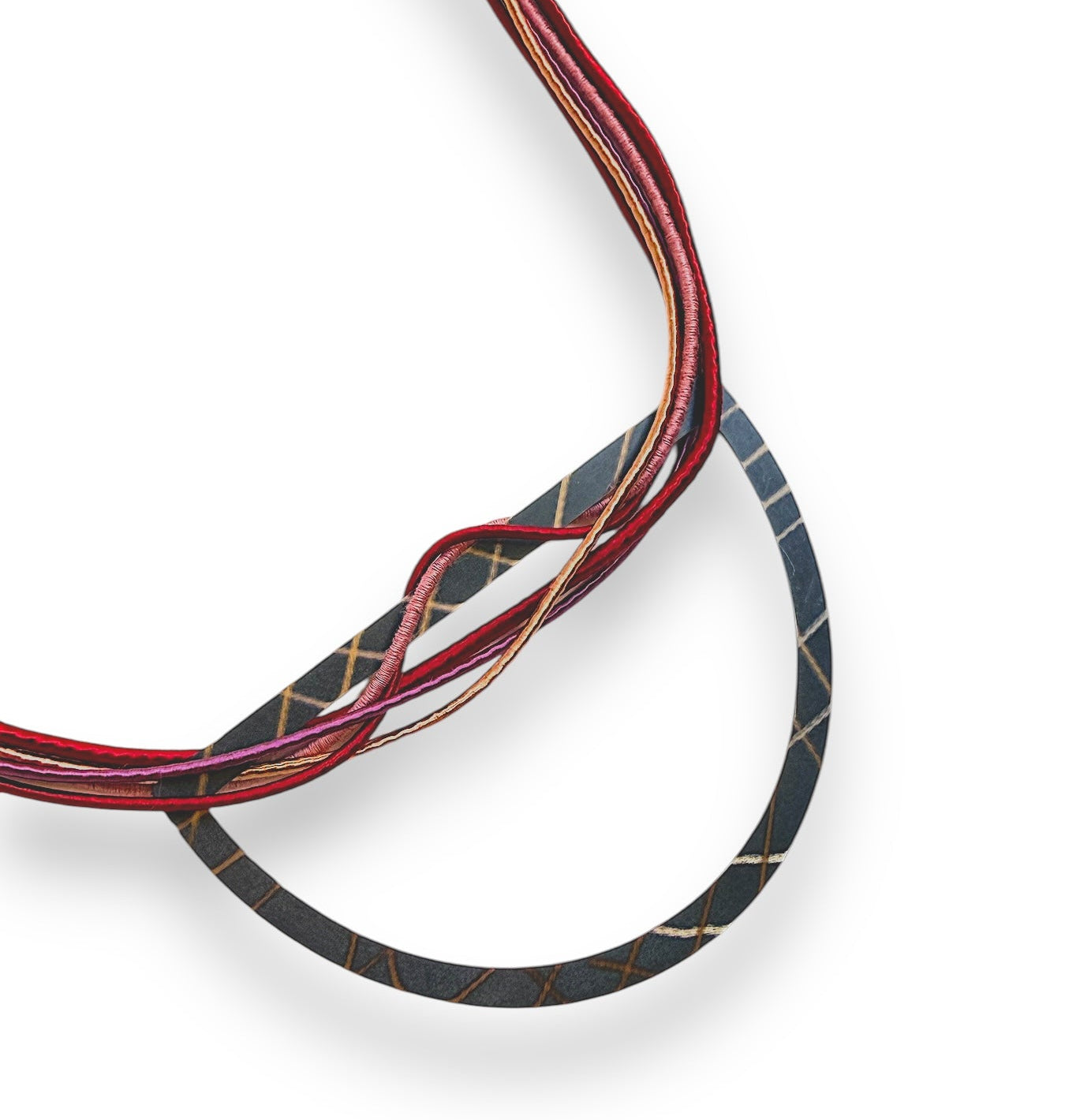 Pink Moon Bib Necklace