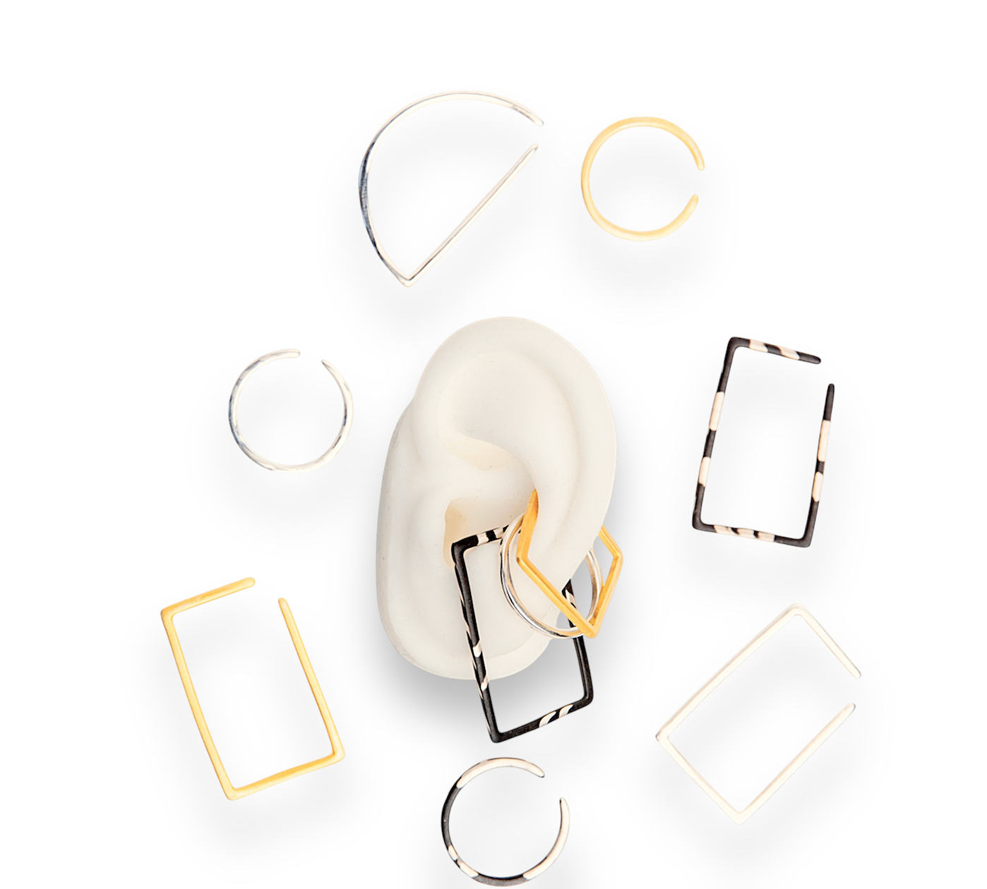Half-Moon Ear Cuff – No Piercing required