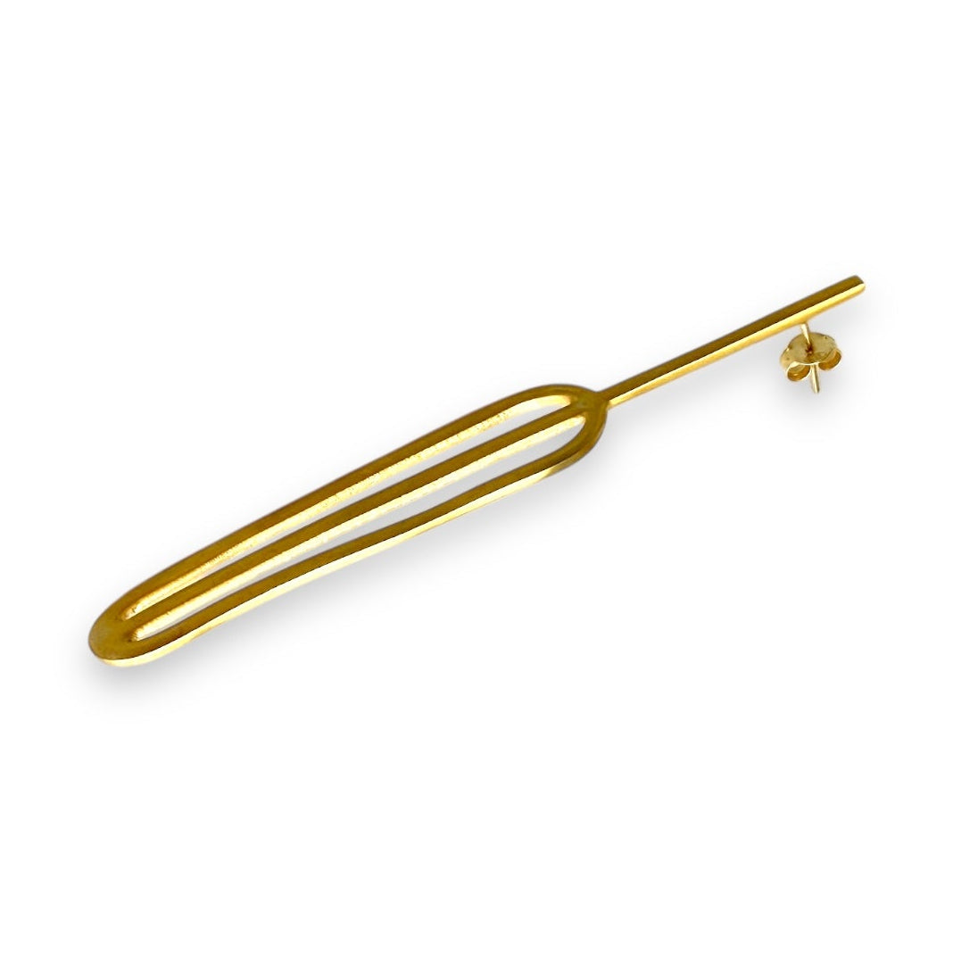 Sanddorn-Ohrringe (Profilversion)