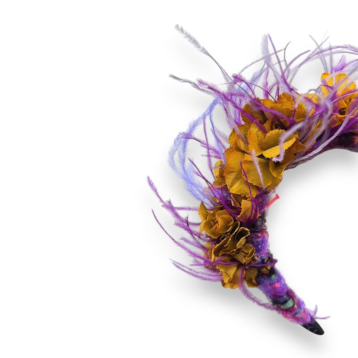 Wild Bloom Violet Headpiece