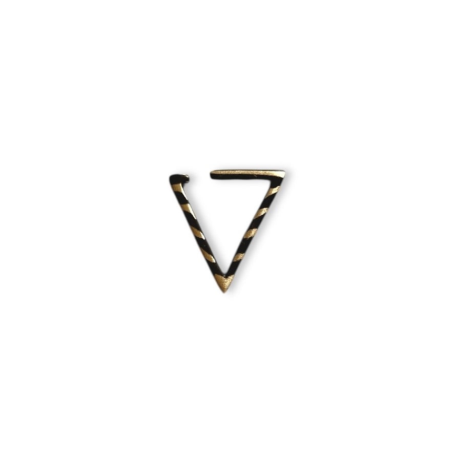 Jacket earrings Anatomisches Herz