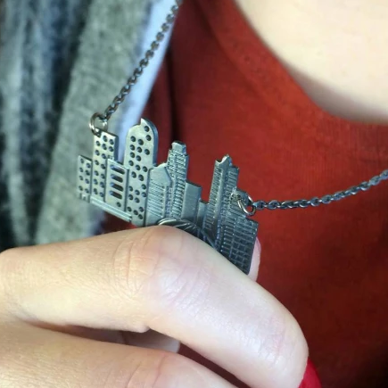 Denver Colorado chain necklace