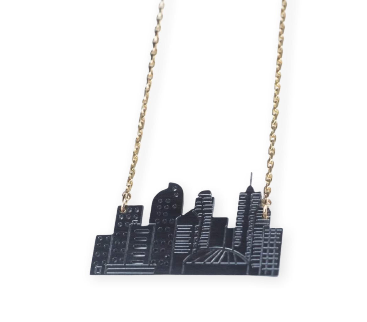 Denver Colorado chain necklace