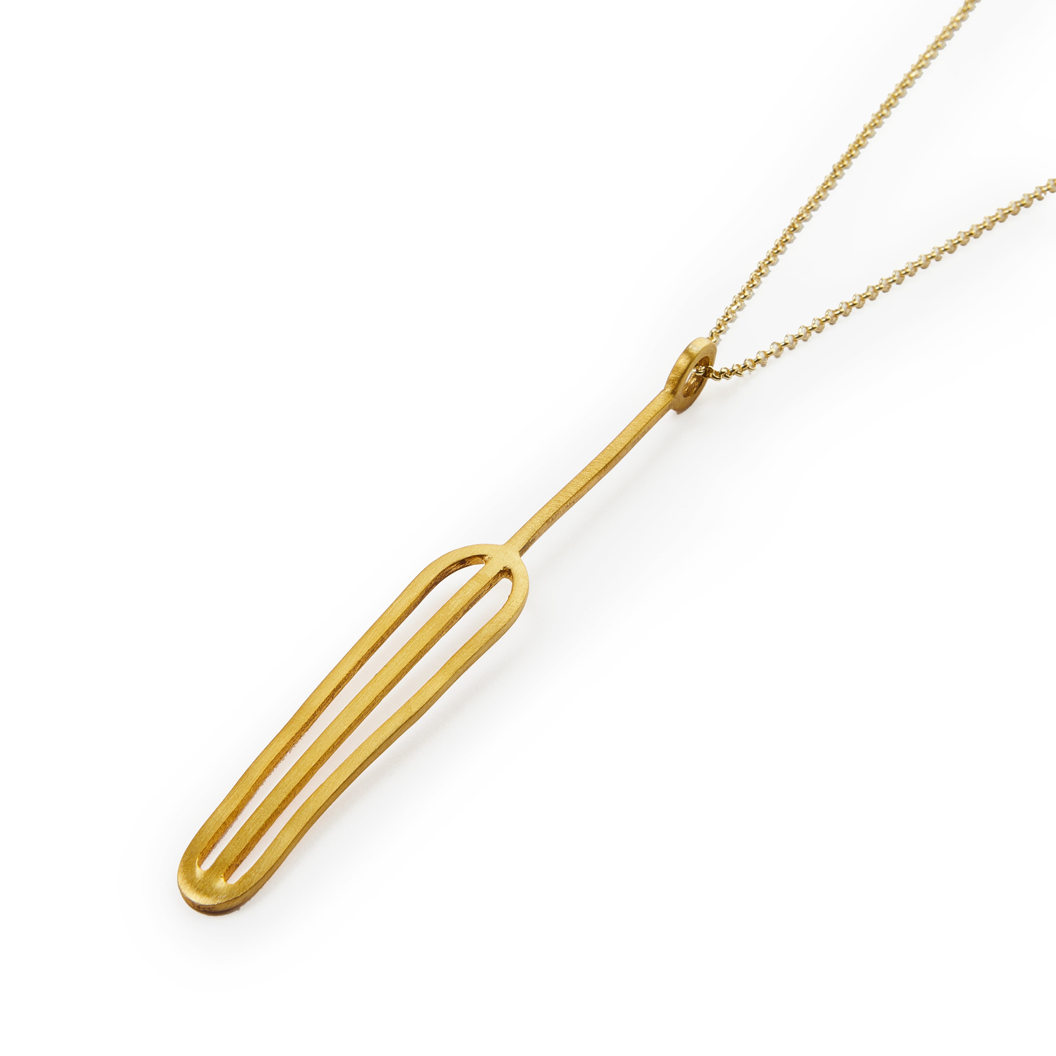 Sea Buckthorn Chain Necklace