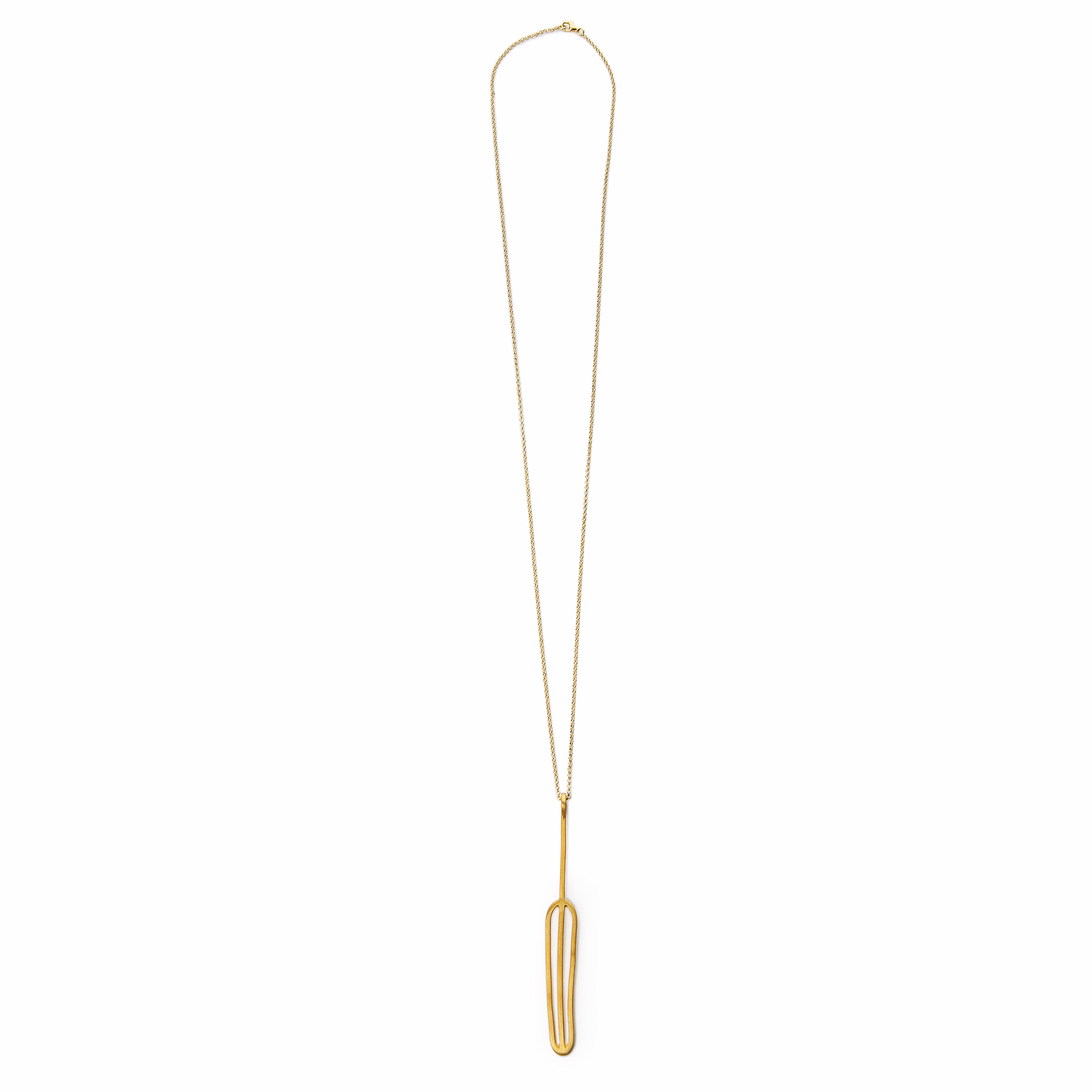 Sea Buckthorn Chain Necklace