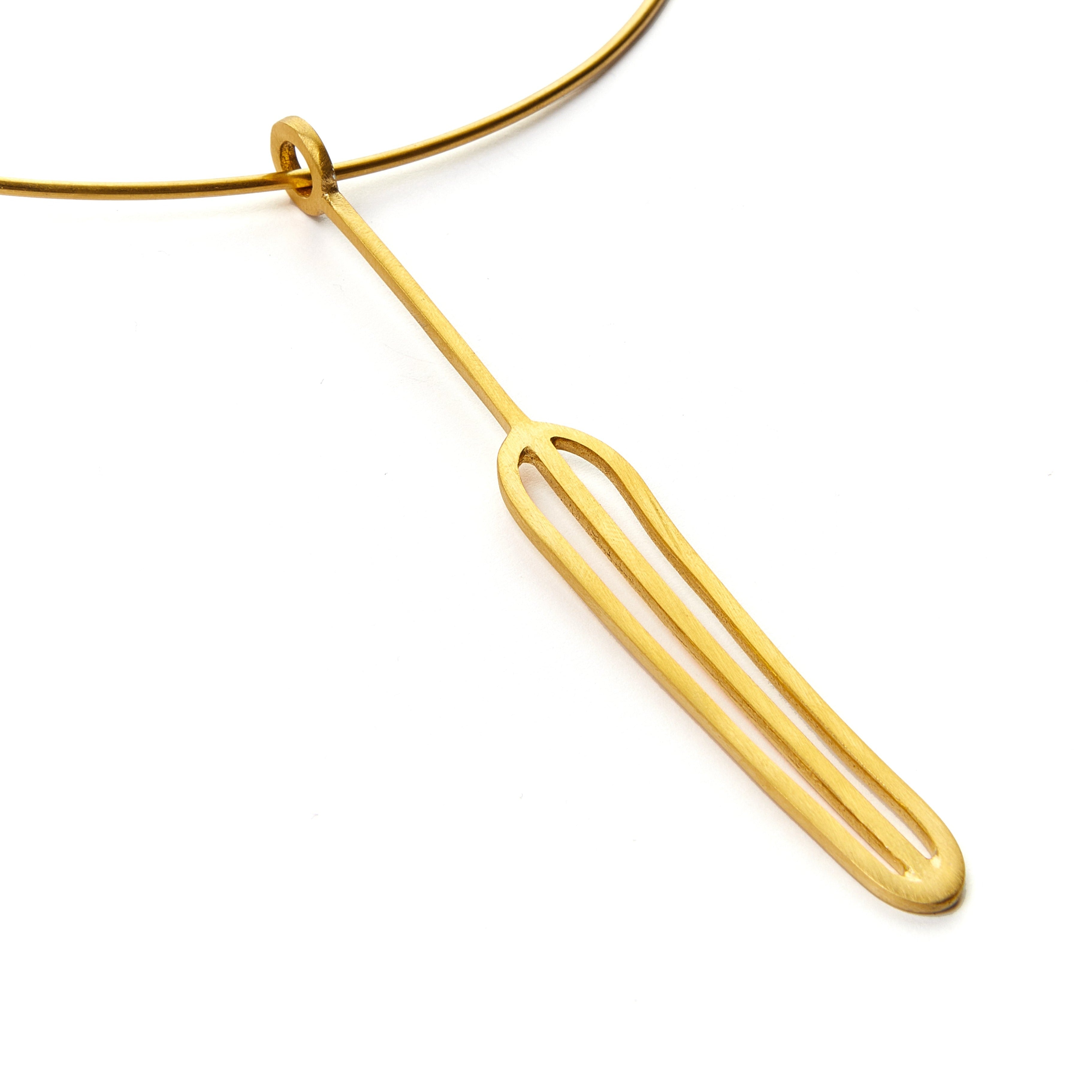 Sea Buckthorn Collar Necklace