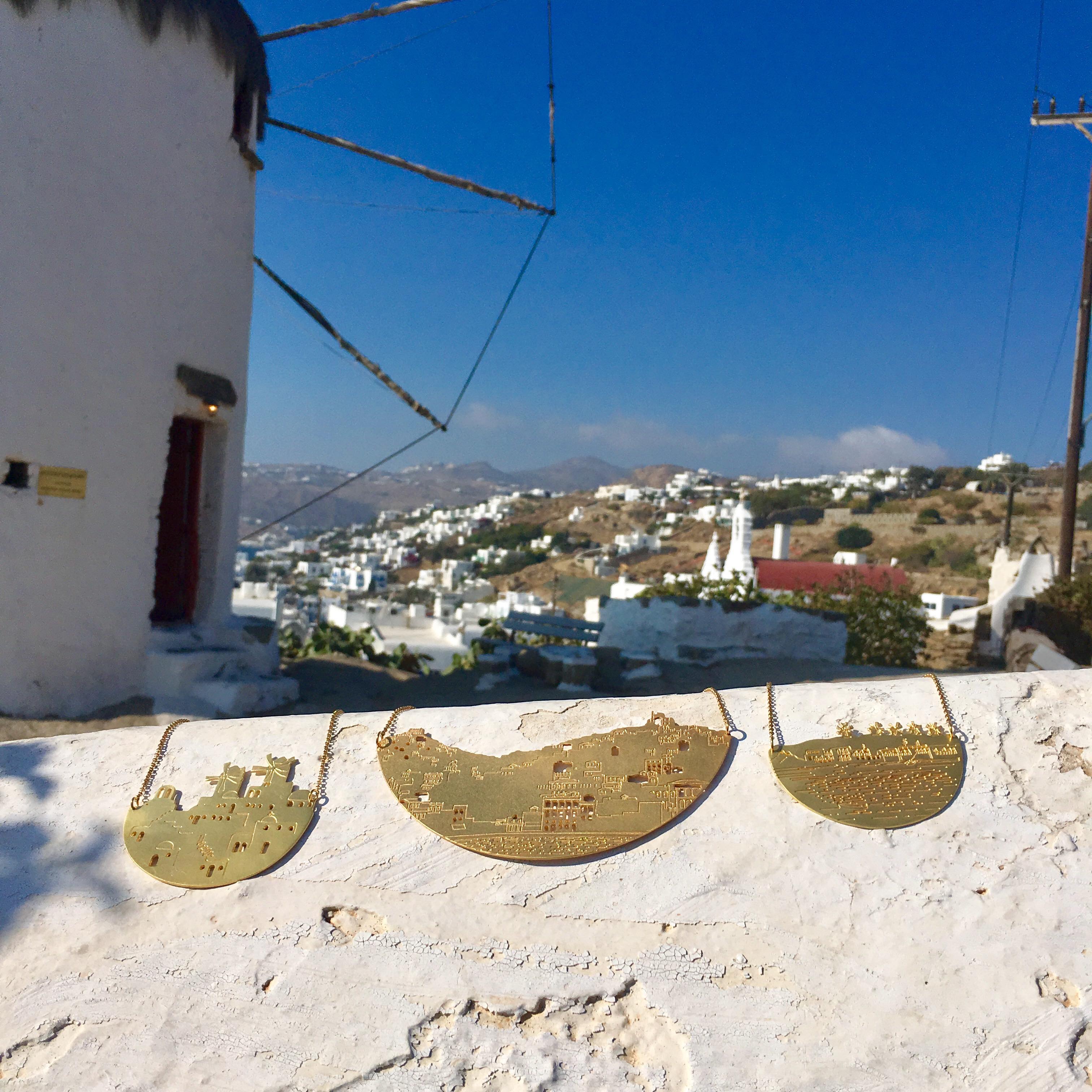 Santorini-Kettenhalskette