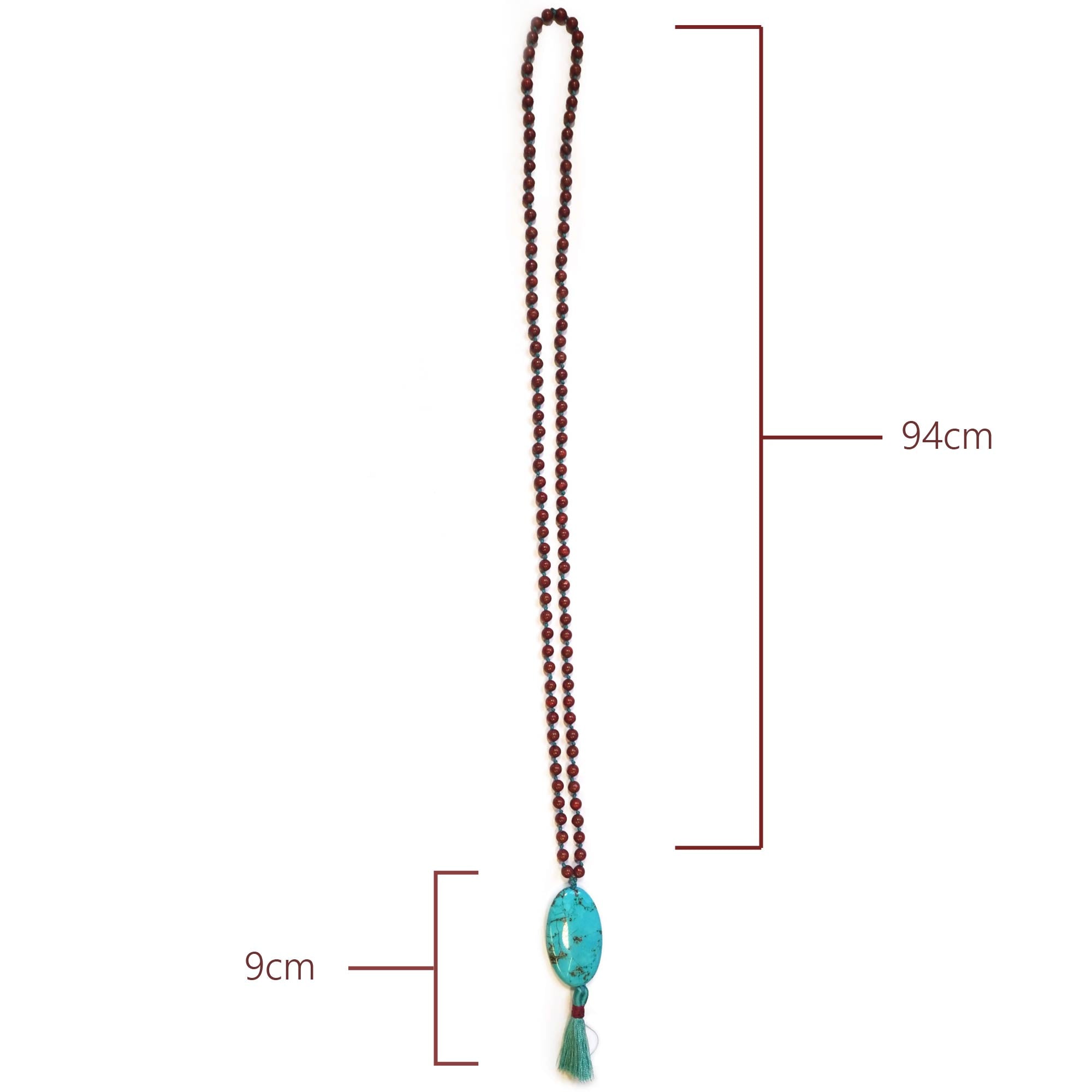 Patience and Perspective Mala Necklace