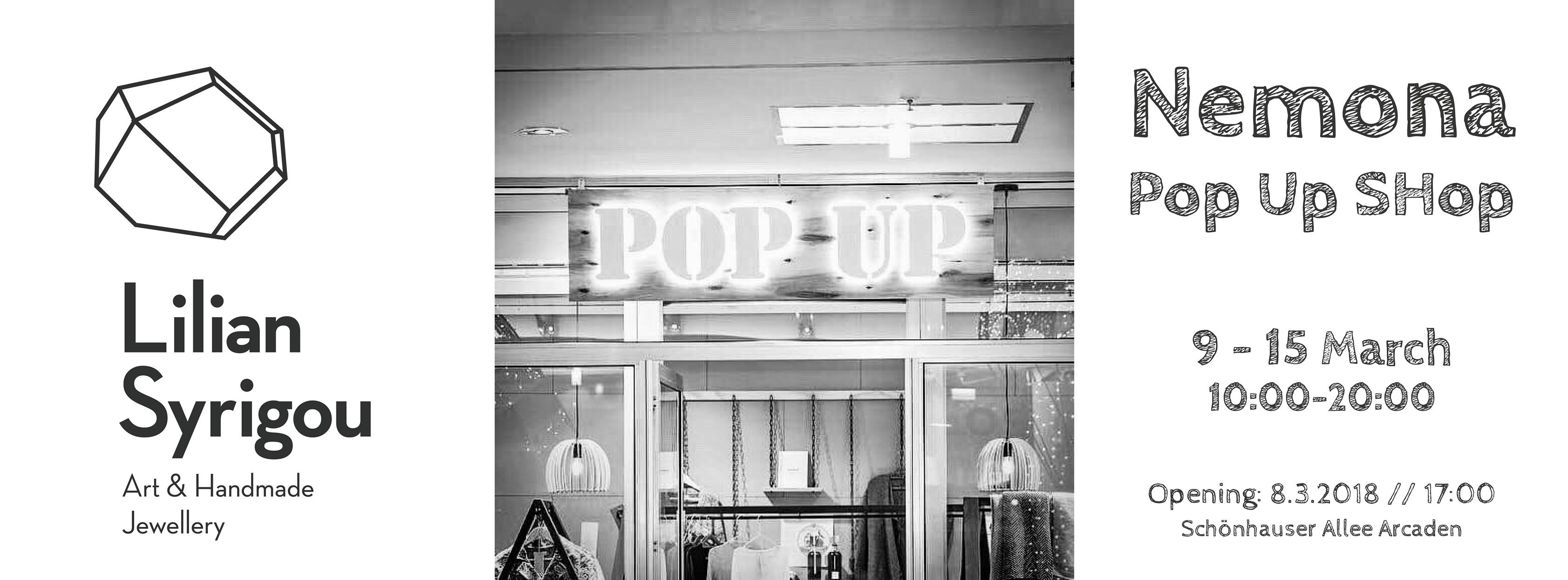 Pop Up Shop at Schönhauser Allee Arcaden Berlin 9-15/3/2018