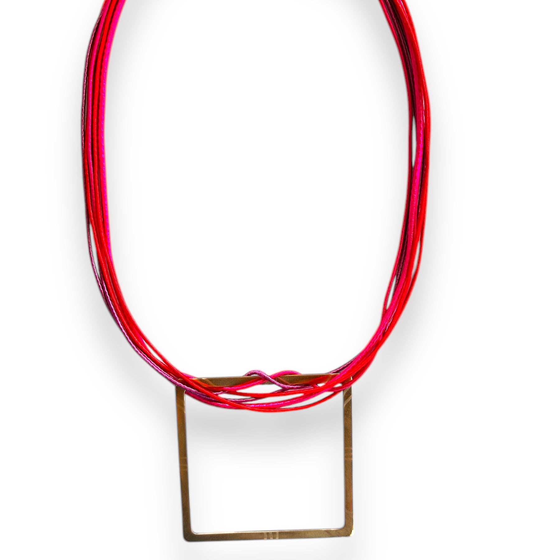 Orchid Loop Bib Necklace