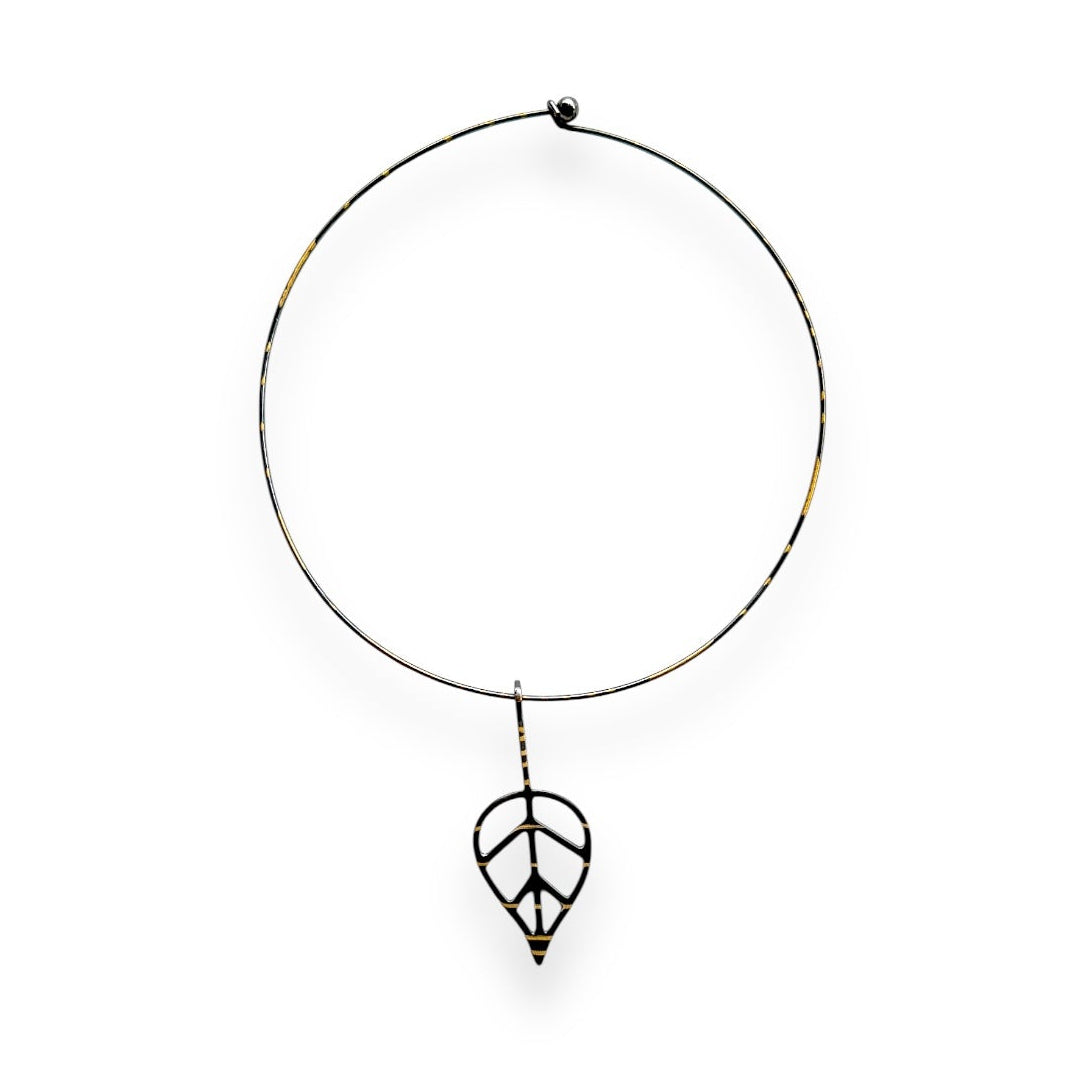 Beech Leaf Collar necklace