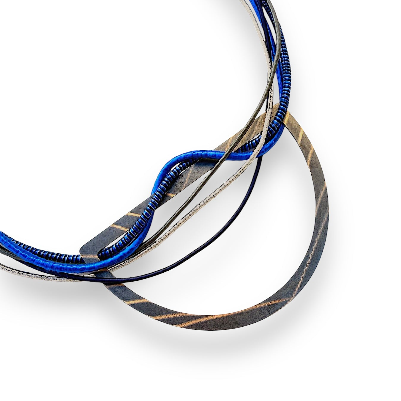 Blue Moon Bib Necklace