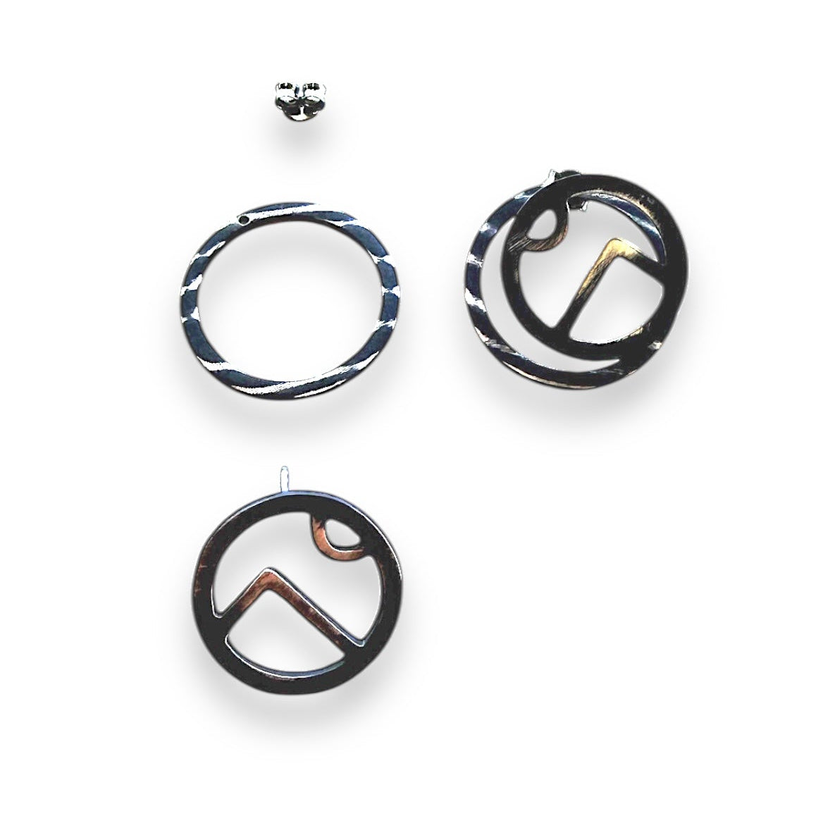 Mountain & Moon Ear Jackets, Zebra-Effect