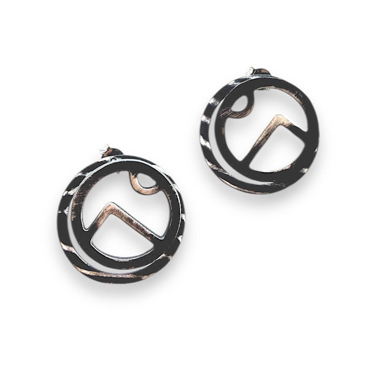 Mountain & Moon Ear Jackets, Zebra-Effect