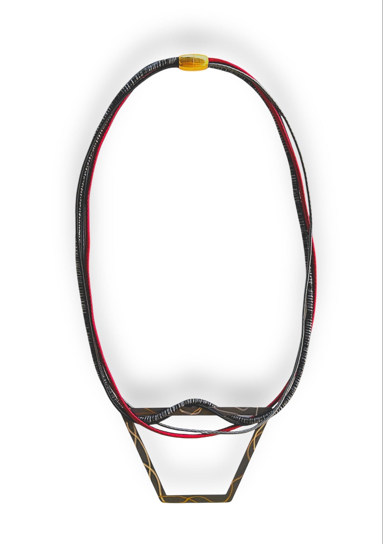 Red Wine Bib Necklace