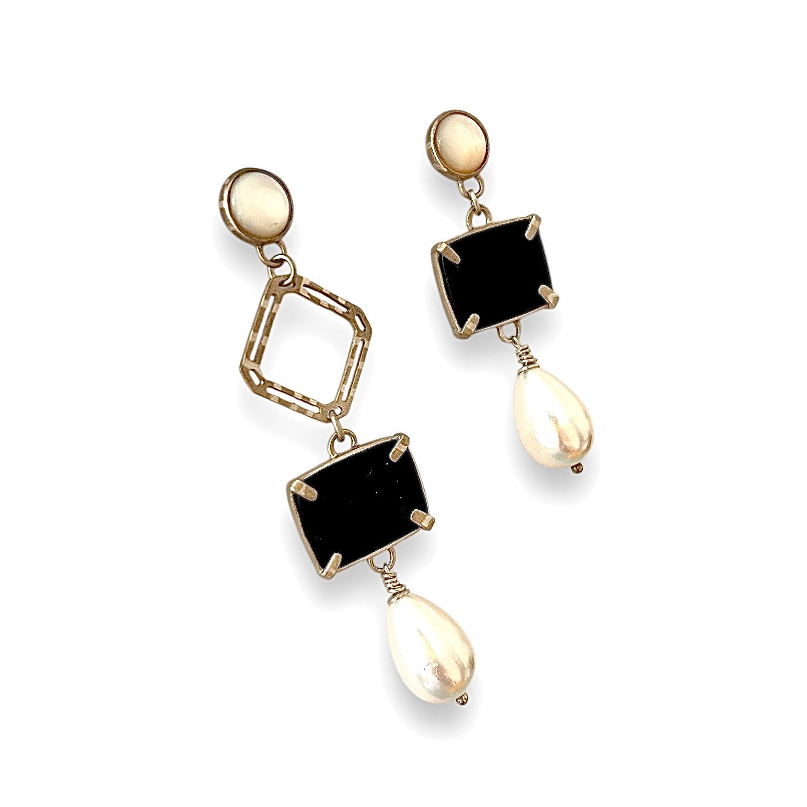 Silver Dusk Earrings