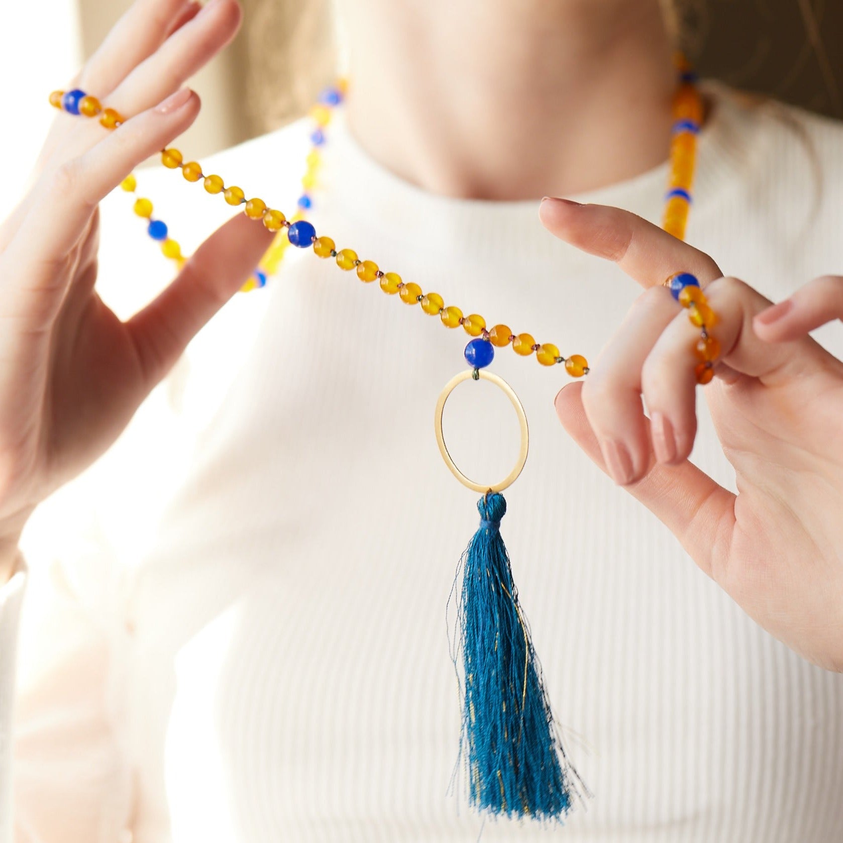 Self-Confidence Mala Necklace