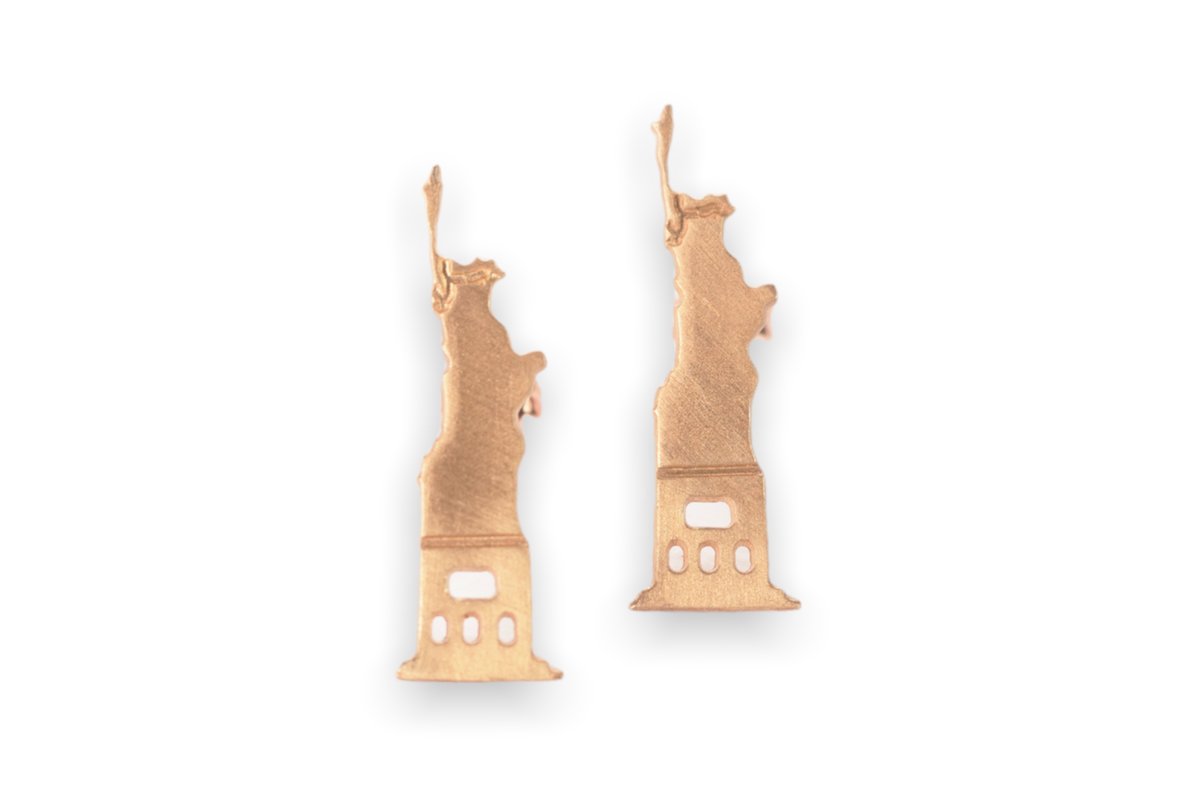 New York Statue of Liberty Chrysler Earrings