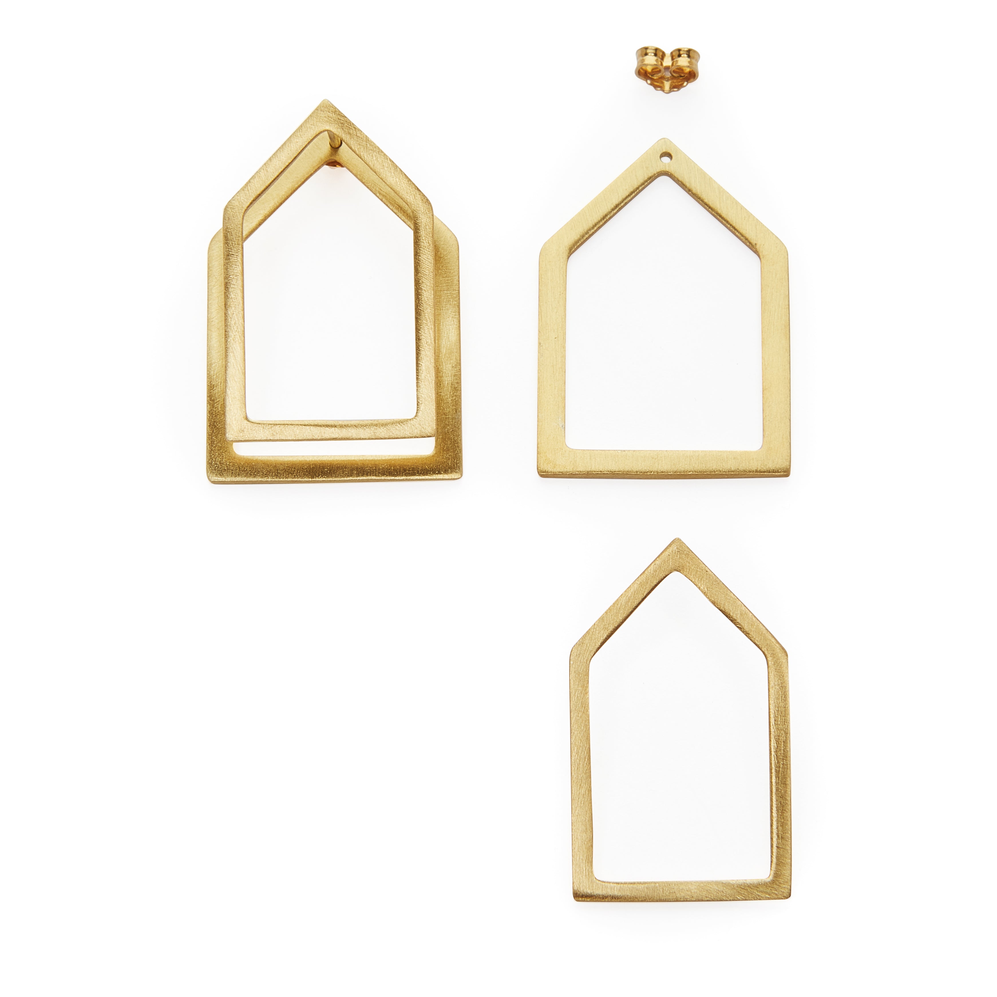 Home ear jacket earrings