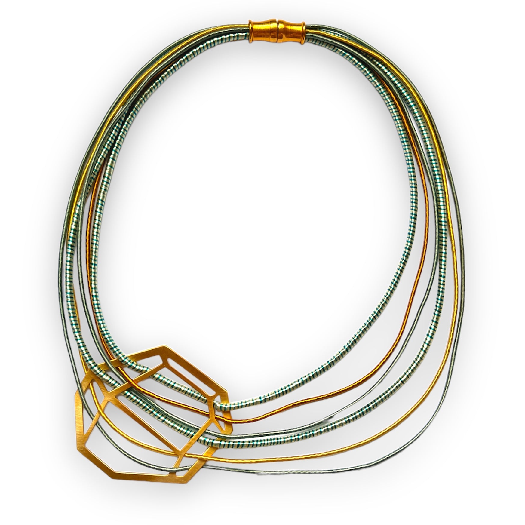 Turquoise Multi Strand Necklace