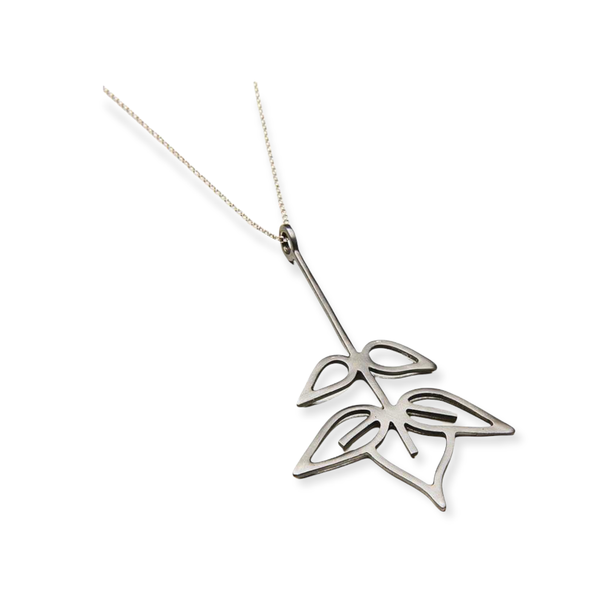 Ash Tree Leaf Chain Necklace