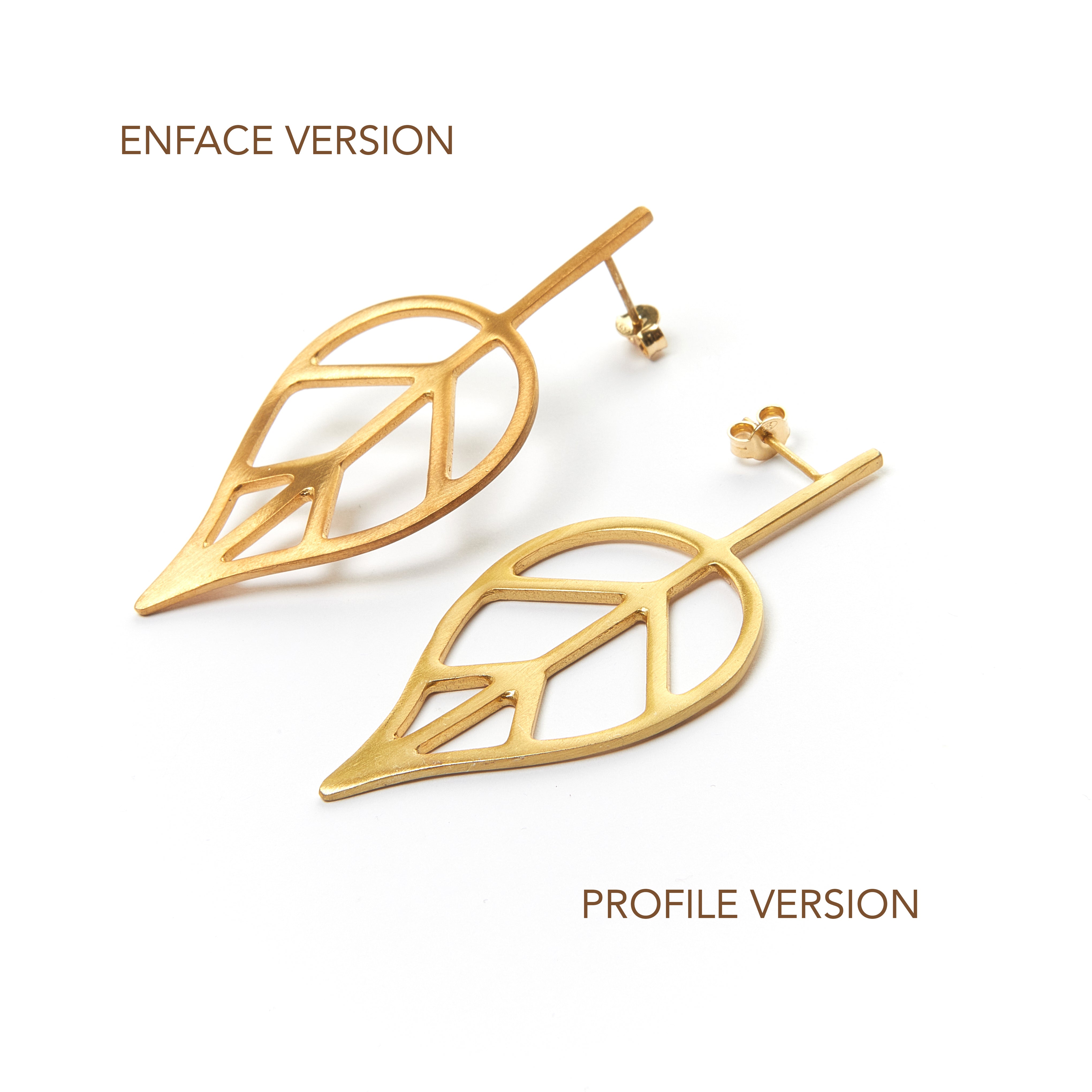 Beech Leaf earrings 6