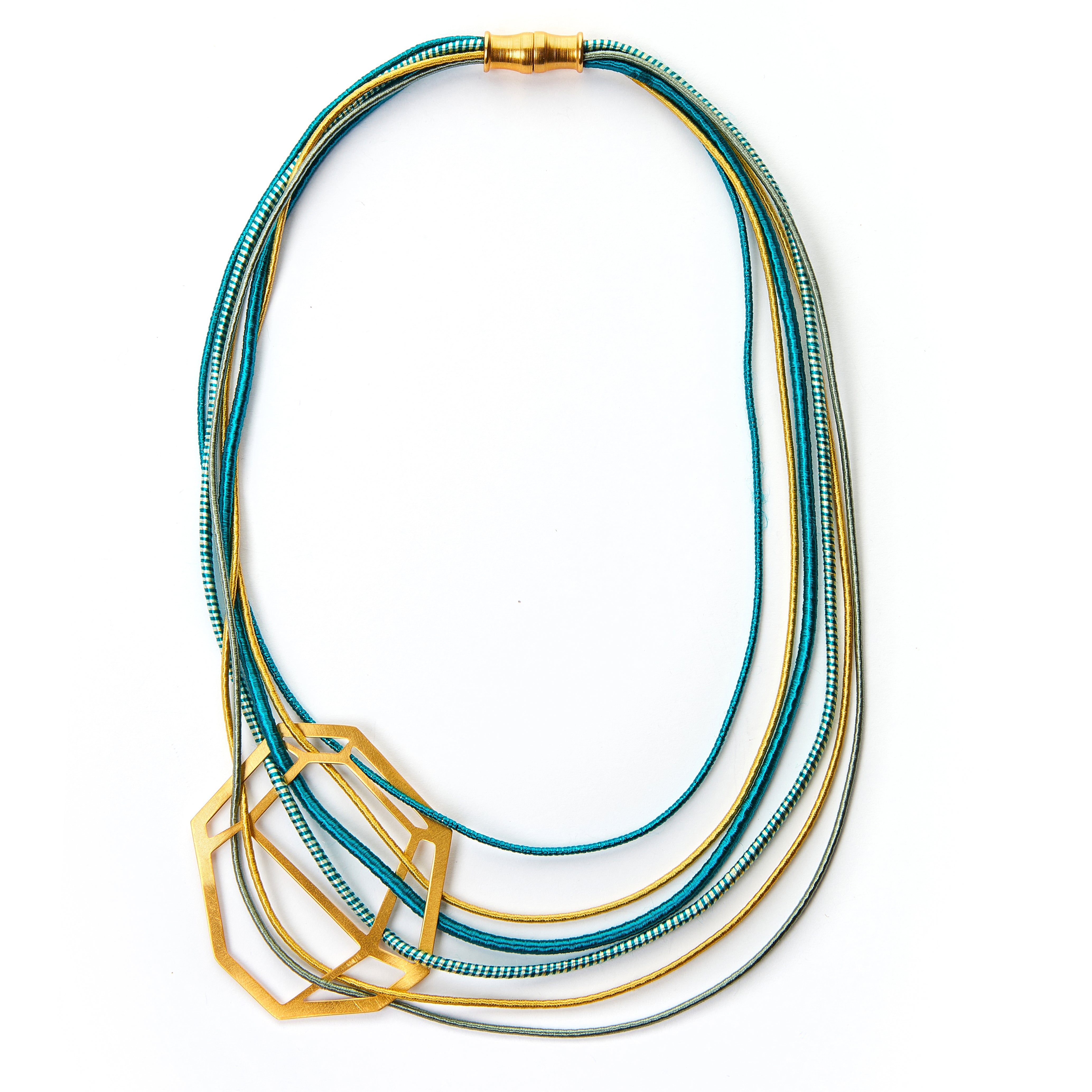 Turquoise Multi Strand Necklace