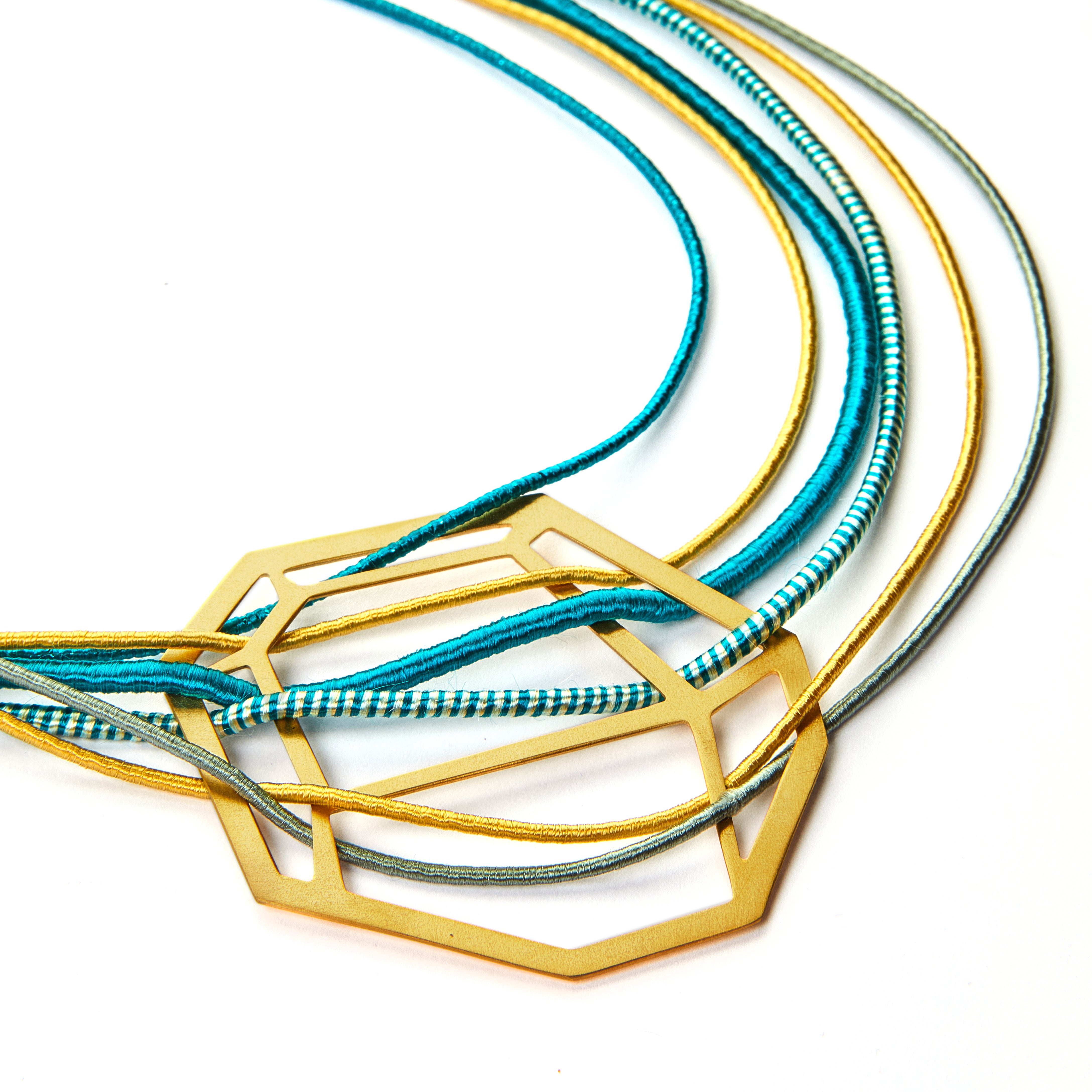 Turquoise Multi Strand Necklace