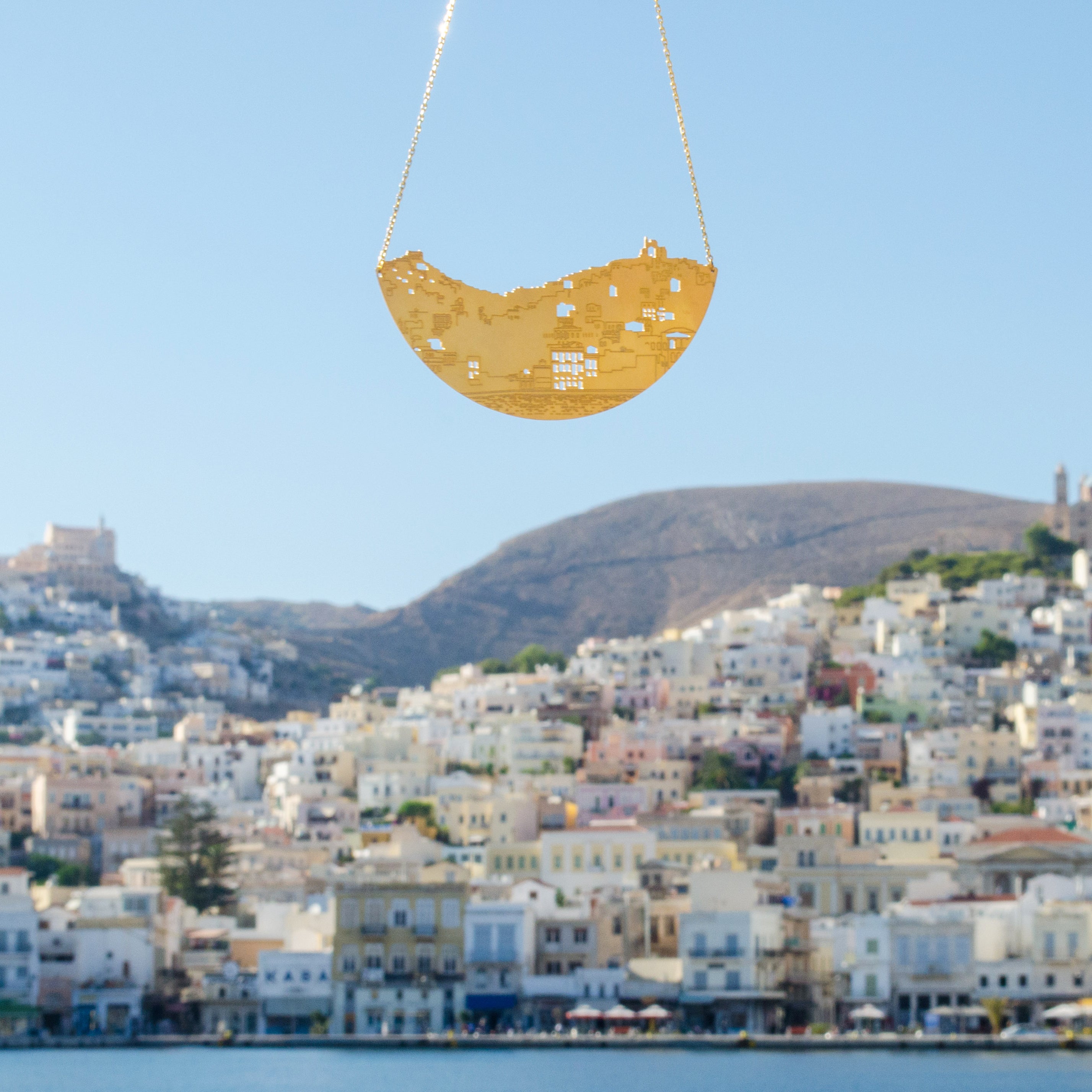Syros Island Chain Necklace